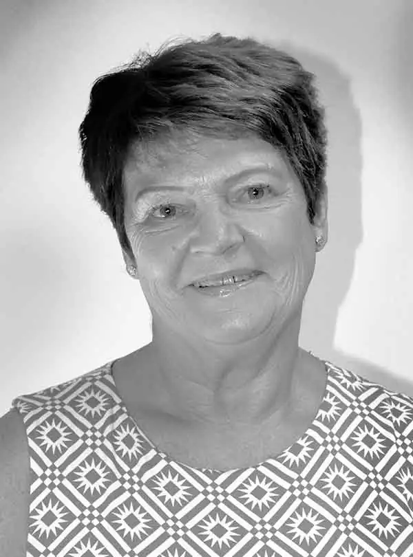 An image of Angela Daniels, credit controller of Benchmark Grounds Maintenance
